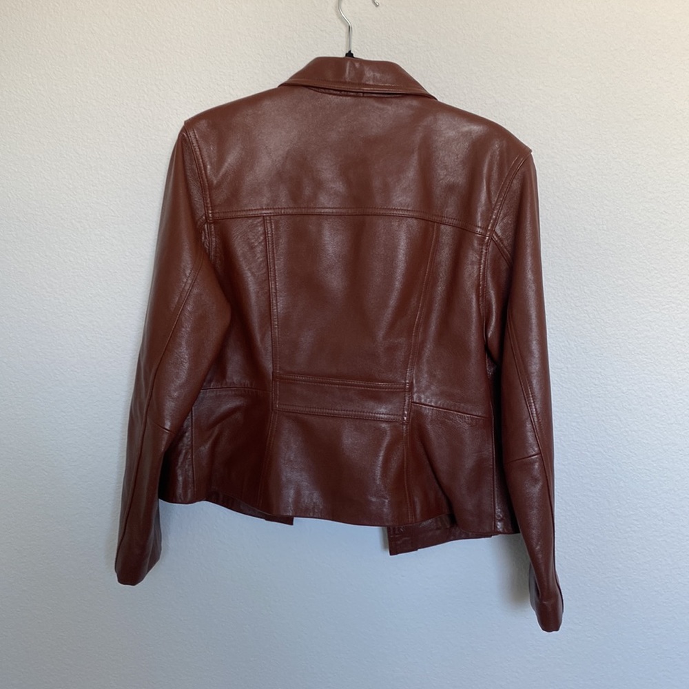 Wilson’s Button Up Leather Jacket - image 6